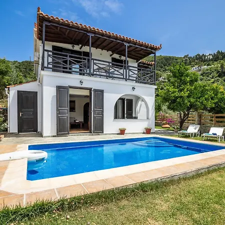 Alexandra Pool Villa - Comfort & Views Near Town * Skopelos