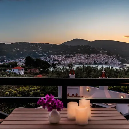Alexandra Pool Villa - Comfort & Views Near Town * Skopelos