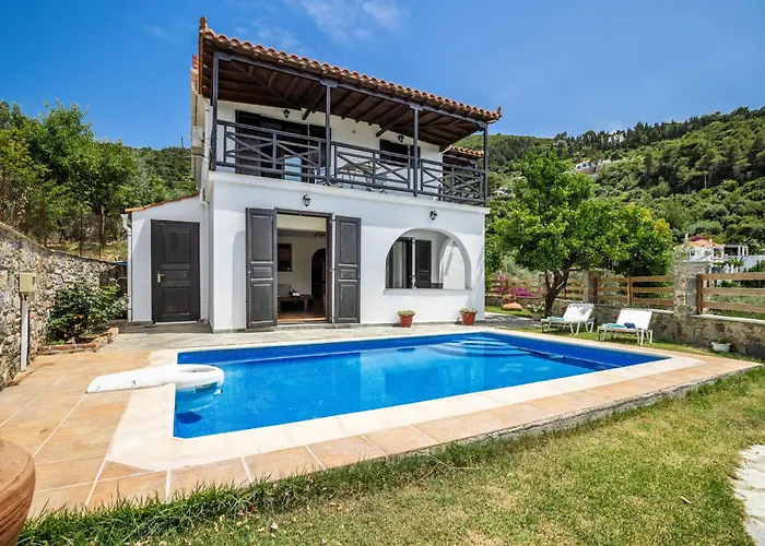 Alexandra Pool - Comfort & Views Near Town * Skopelos Town