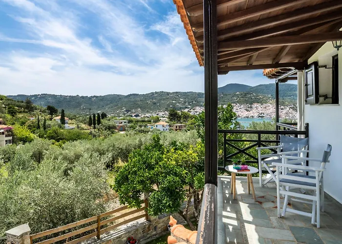 Alexandra Pool - Comfort & Views Near Town * Skopelos Town